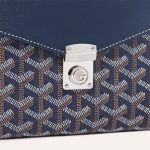 Goyard Chypre Wallet-Pouch Navy Blue - Image 6
